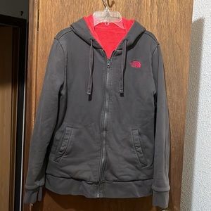 North Face Zip-Up Hoodie (Reversible)